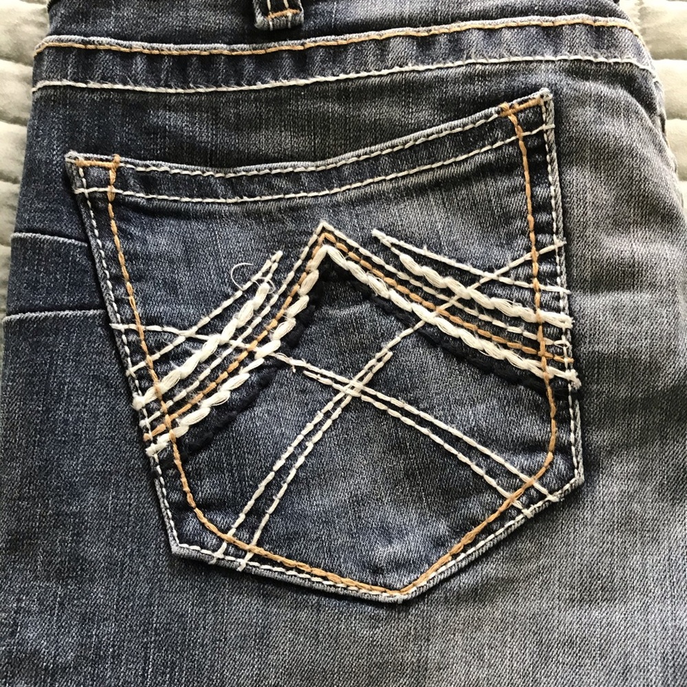 Ariat boot cut blue jeans